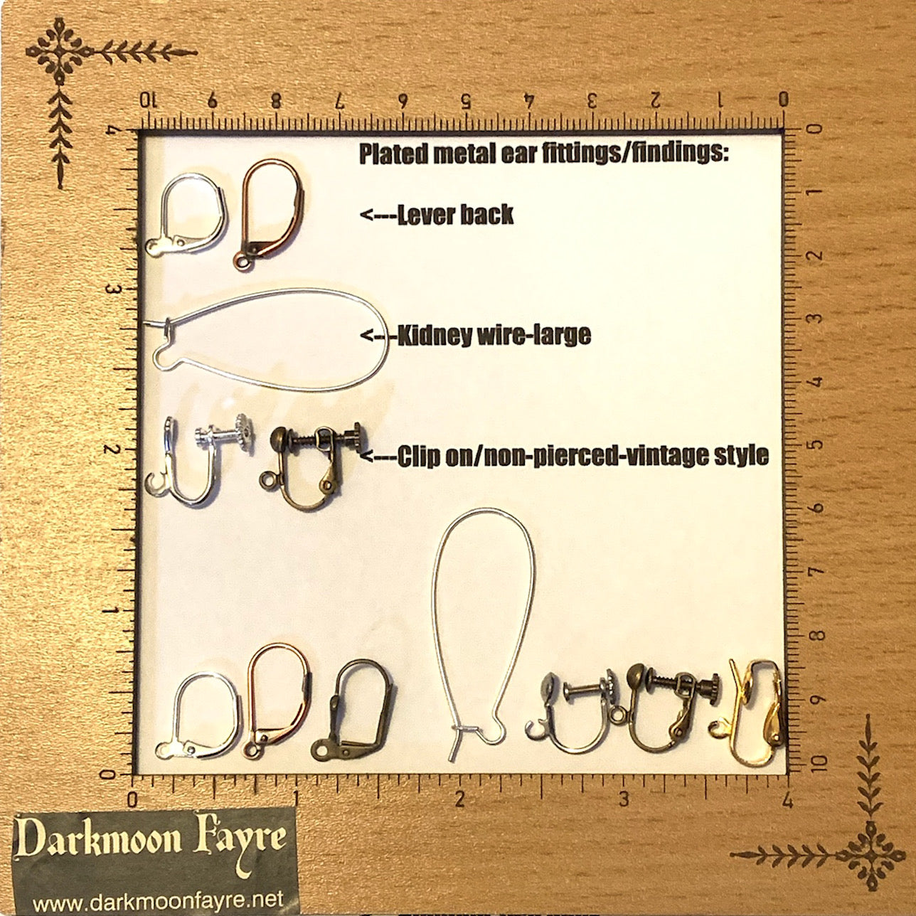 Ear-wire Conversion (This add-on is only available if you buy earrings suitable for conversion) - Darkmoon Fayre