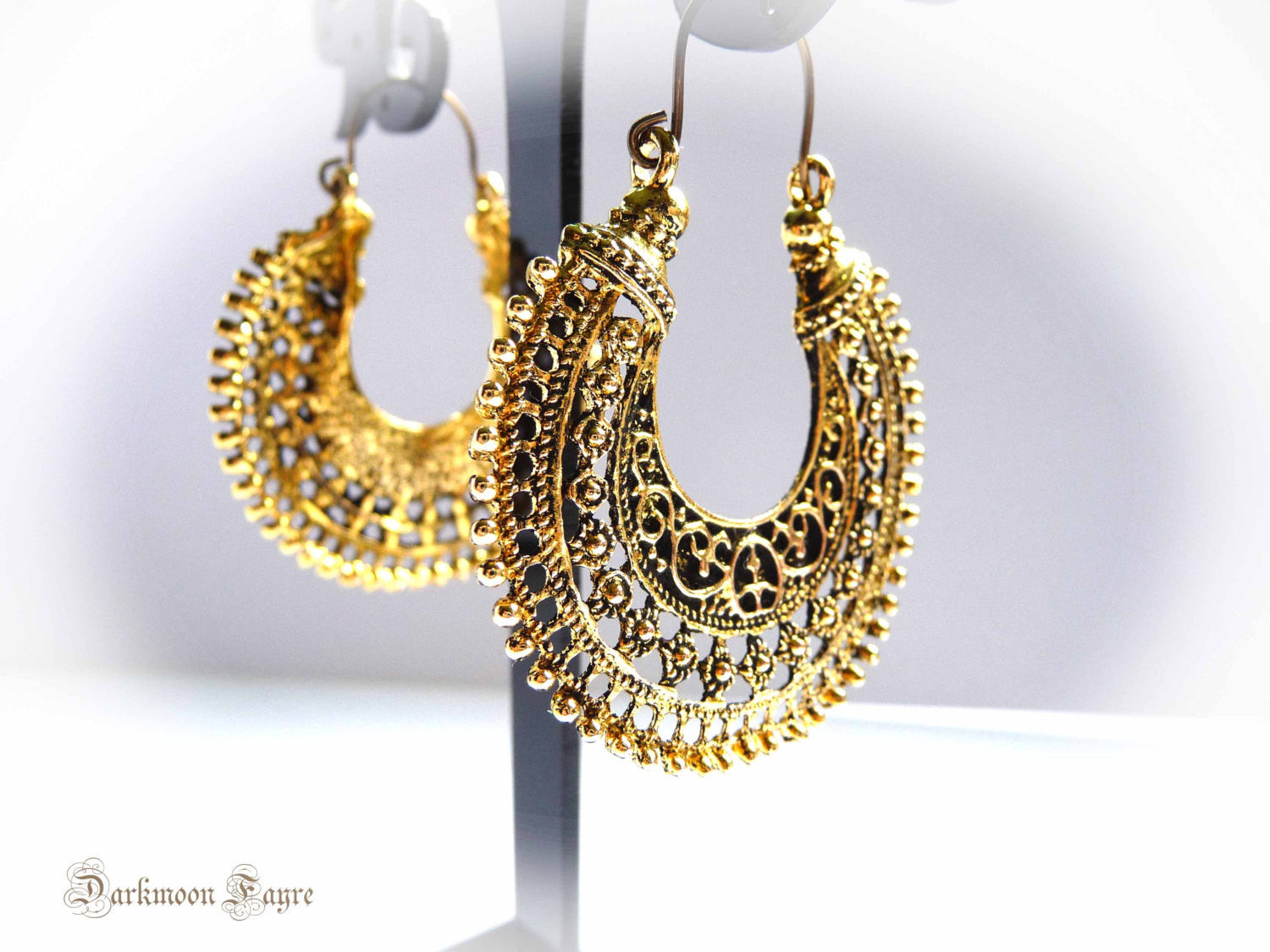 Buy Antique Gold Plated Niha Earrings | Tarinika - Tarinika India